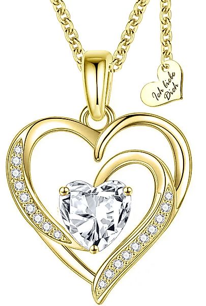 Limana Herzkette 925 Silber Damen Kette günstig online kaufen