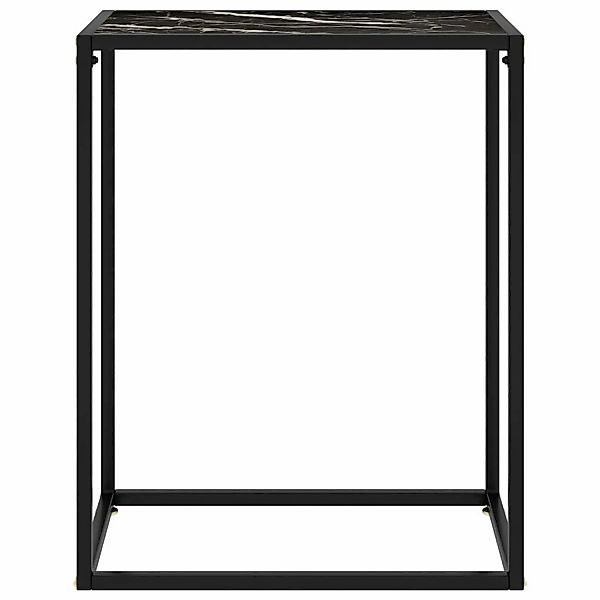 Konsolentisch Schwarz 60x35x75 Cm Hartglas günstig online kaufen