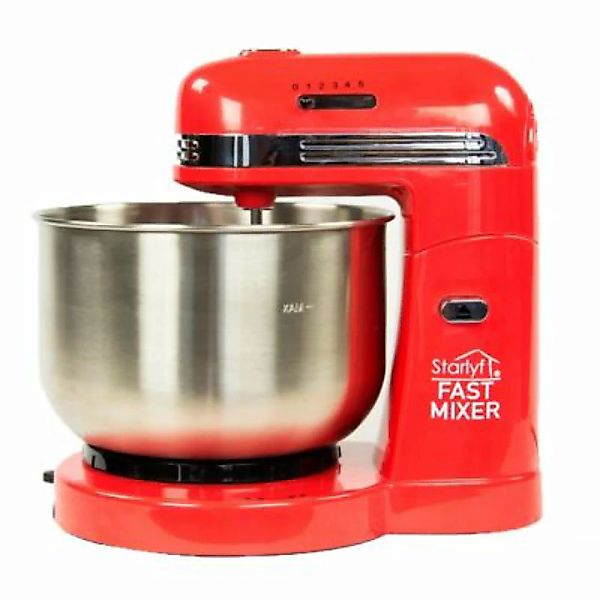 Starlyf® Fast Mixer Retro Küchenmaschine Küchenmaschinen rot günstig online kaufen