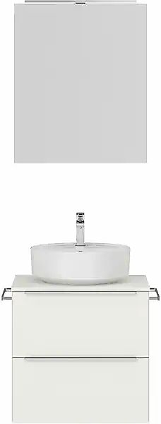 nobilia® Badmöbel-Set »Alvene« vormontiert, mit Soft-Close, 2 Stk. tlg. günstig online kaufen