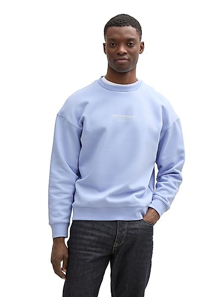 TOM TAILOR Denim Sweatshirt mit Logo günstig online kaufen