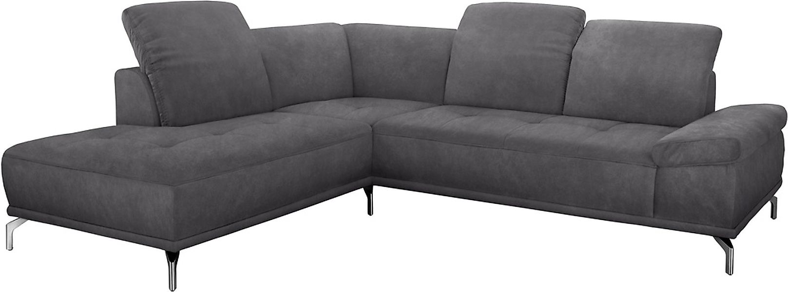 Places of Style Ecksofa "Caluna", Inkl.Sitztiefenverstellung, wahlweise mit günstig online kaufen