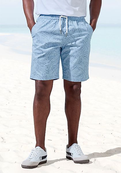 John Devin Shorts "Bermuda", kurze Hose aus elastischer, gewebter Baumwollq günstig online kaufen