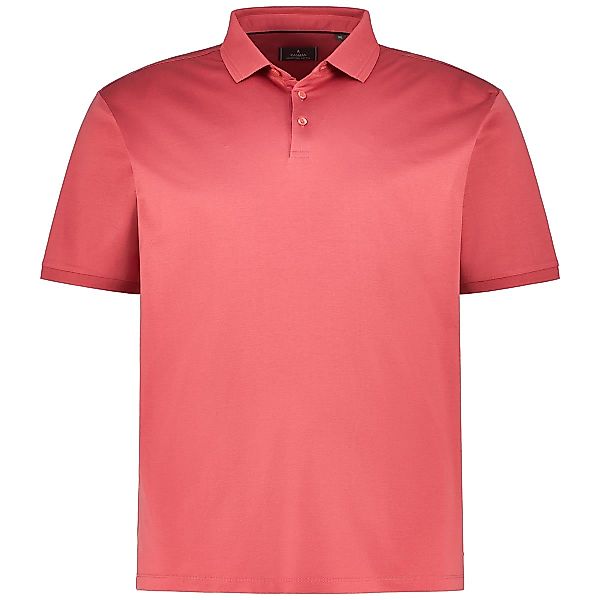 RAGMAN Poloshirt aus merzerisierter Baumwolle Farbe rot Größe: 4XL günstig online kaufen