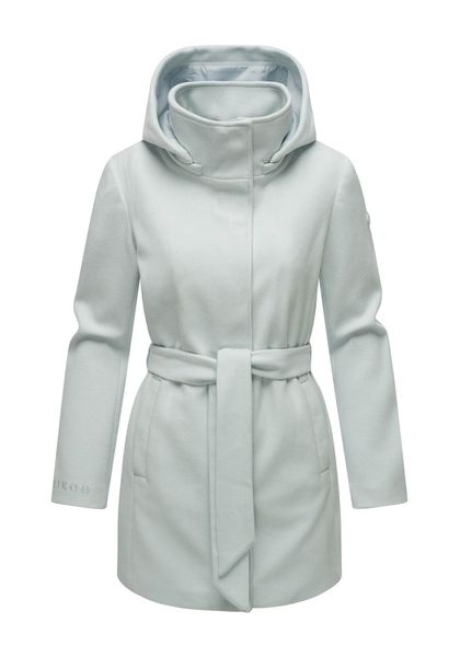 Marikoo Kurzmantel "Katalinaa" Eleganter Wickel Mantel mit Taillengürtel un günstig online kaufen