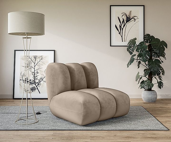 LeGer Home by Lena Gercke Sessel Priya Loungesessel, moderne Steppung, auch günstig online kaufen