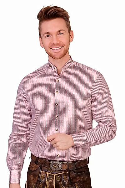 orbis Trachtenhemd Trachtenhemd - PEREGRIN - grau/weiß, rot/weiß günstig online kaufen