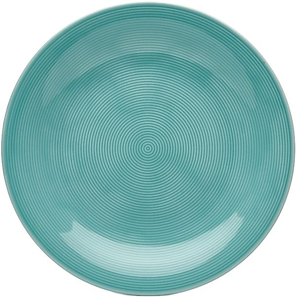 van Well Speiseteller »Jive, flacher Teller 25 cm, 6 Stück« dezentes Spiral günstig online kaufen