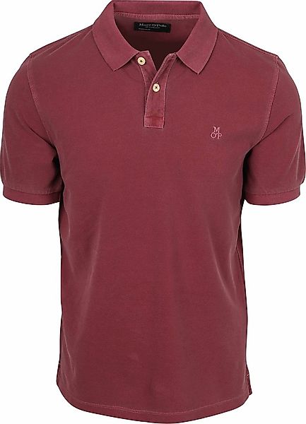 Marc O'Polo Poloshirt Piqué Acai Rot - Größe 3XL günstig online kaufen