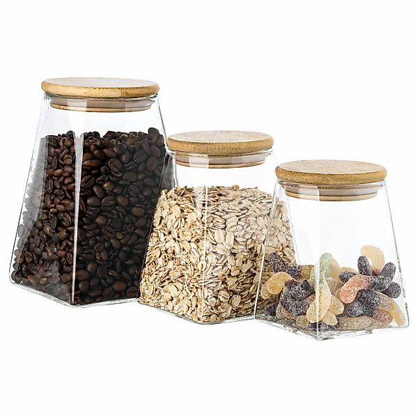 Mulex Vorratsglas "Mulex Aufbewahrungsgläser Set Trelleborg" Set, 3 Stk. tl günstig online kaufen