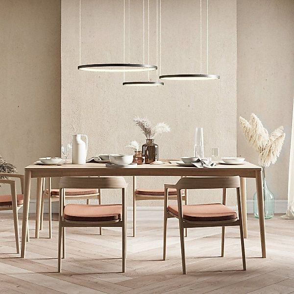 Neona LED Deckenleuchte CAECILIA Schwarz, Dimmbar günstig online kaufen