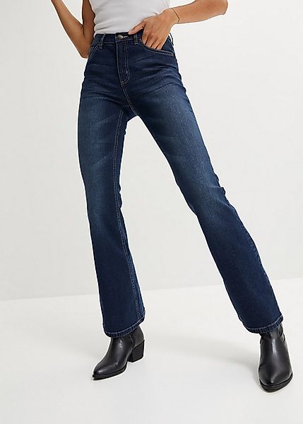 bonprix Schlagjeans Regular Fit, mit Stretch-Anteil, aus Baumwollmischung günstig online kaufen