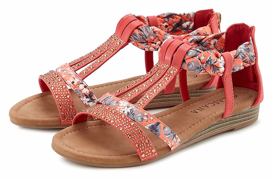 LASCANA Sandale "Sommerschuh", Sandalette, Sommerschuh mit Verzierung und k günstig online kaufen