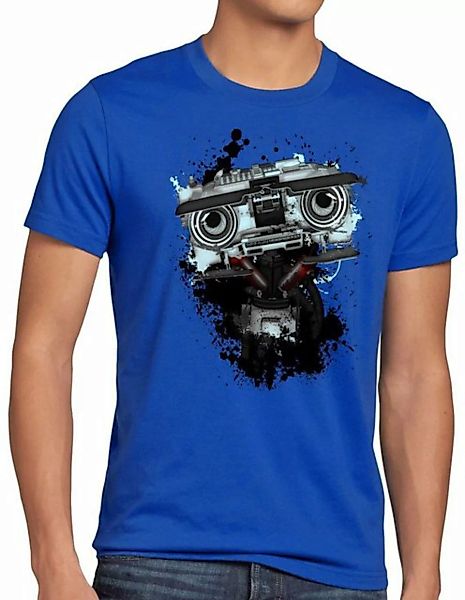 style3 Print-Shirt Herren T-Shirt Nummer 5 johnny fünf roboter short circui günstig online kaufen