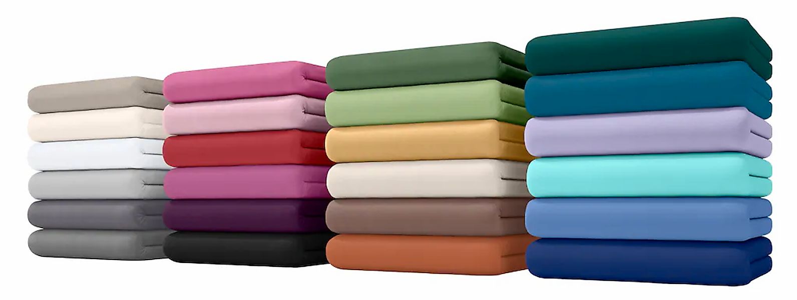 bellana Spannbettlaken "bellana Melone, 100% Baumwolle, Jersey, bügelfrei" günstig online kaufen