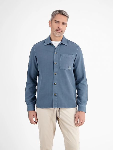 LERROS Langarmhemd "Hemdjacke in kerniger Struktur" günstig online kaufen