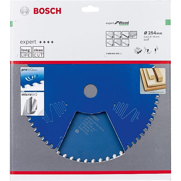 Bosch Kreissägeblatt 254 mm x 30 mm x 1,8 mm günstig online kaufen