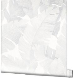 Marburg Vliestapete Avalon Floral Weiß-Grau FSC® günstig online kaufen