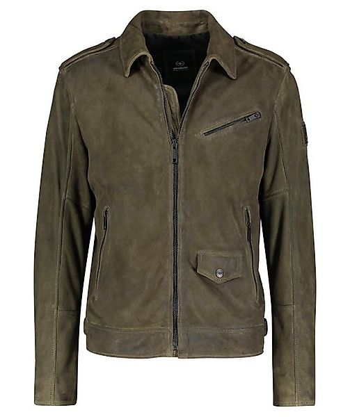 Strellson Lederjacke Herren Lederjacke "Handpaint Velours günstig online kaufen