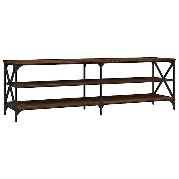 Vidaxl Tv-schrank Braun Eichen-optik 160x40x50 Cm Holzwerkstoff günstig online kaufen