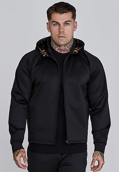 Siksilk Hoodie SikSilk Herren Schwarzer Full günstig online kaufen