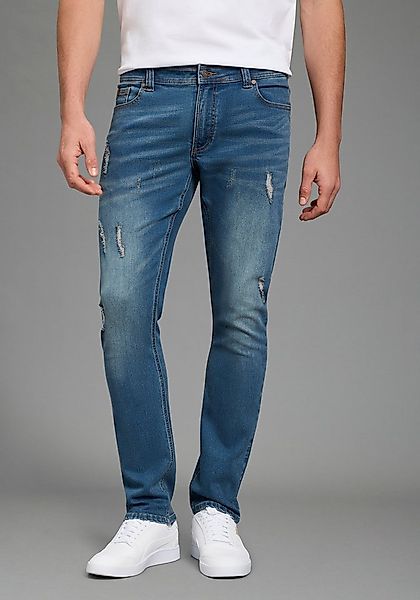 Bruno Banani Slim-fit-Jeans Grady schmale Beinweite, niedrige Leibhöhe, fig günstig online kaufen