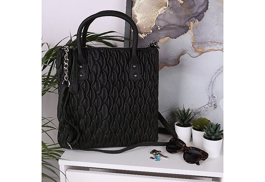 Sarcia.eu Umhängetasche Schwarze gesteppte Handtasche Einheitsgröße günstig online kaufen