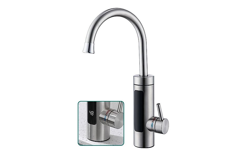 HOMELODY Küchenarmatur Elektrischer Wasserhahn Küche mit Digitalanzeige und günstig online kaufen