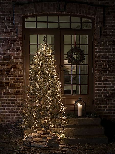 KONSTSMIDE LED-Baummantel Weihnachtsdeko aussen, Christbaumschmuck, 1080-fl günstig online kaufen