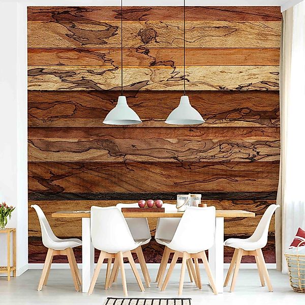 Bilderdepot24 Vliestapete Holzoptik Holzwand Bretter Muster günstig online kaufen