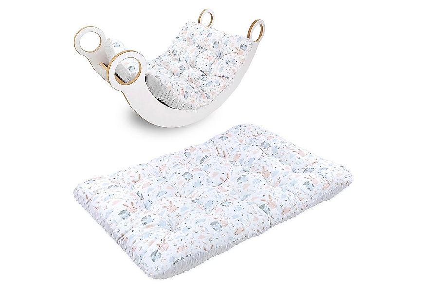 Babymatratze Bodenkissen groß 70x110 cm - Sitzkissen Kinder Boden Spielmatt günstig online kaufen