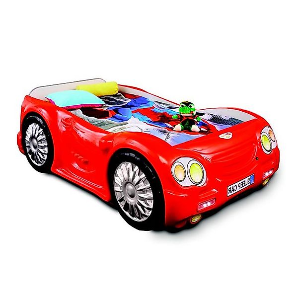 Xlmoebel Bett Rot Kinderbett Sportwagen Autobett für Kinderzimmer Design Ju günstig online kaufen