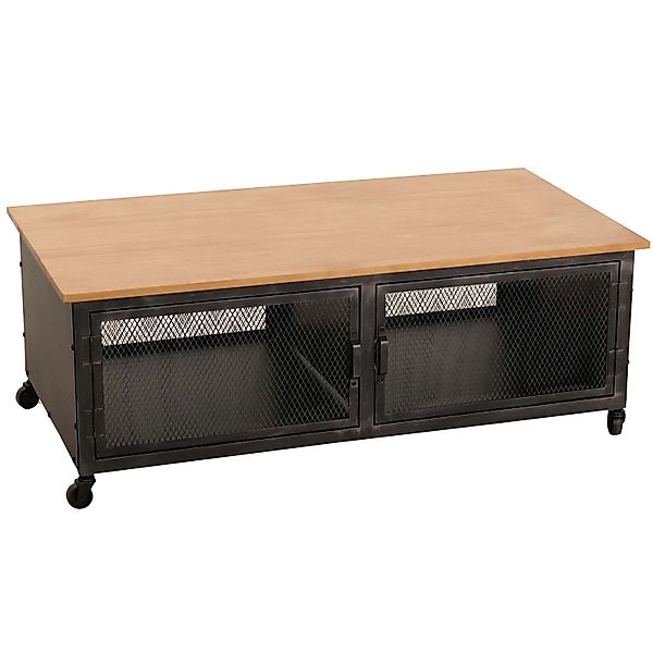 MCW Couchtisch N28 Schwarz Natur günstig online kaufen