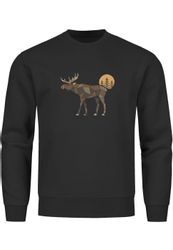 Neverless Sweatshirt Sweatshirt Herren mit Aufdruck günstig online kaufen