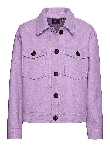 VERO MODA Kurz Jacke Damen Violett günstig online kaufen