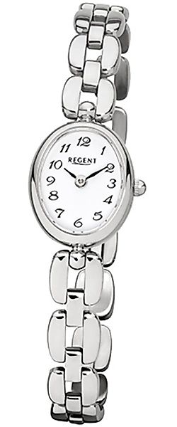 Regent Quarzuhr Regent Damen-Armbanduhr silber Analog günstig online kaufen
