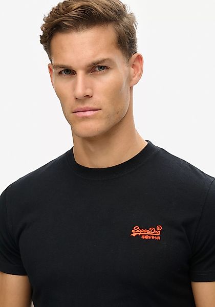 Superdry Rundhalsshirt "Organic Cotton Essential Logo T-Shirt" günstig online kaufen