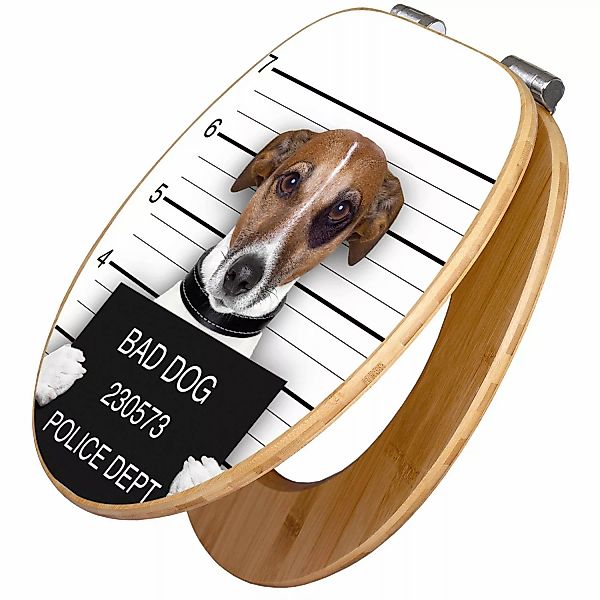 Banjado Design WC Sitz Bambus Holz Toilettendeckel Mit Absenkautomatik Klod günstig online kaufen