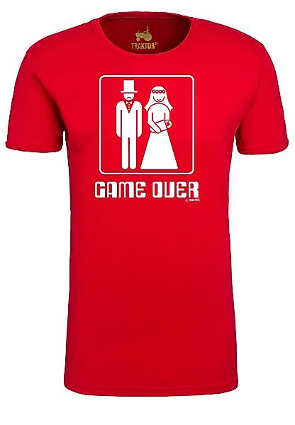 LOGOSHIRT T-Shirt "Game Over", mit lustigem Print günstig online kaufen