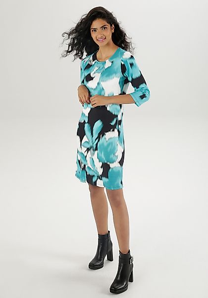 Aniston SELECTED Minikleid mit verschwommenem Blütendruck, günstig online kaufen