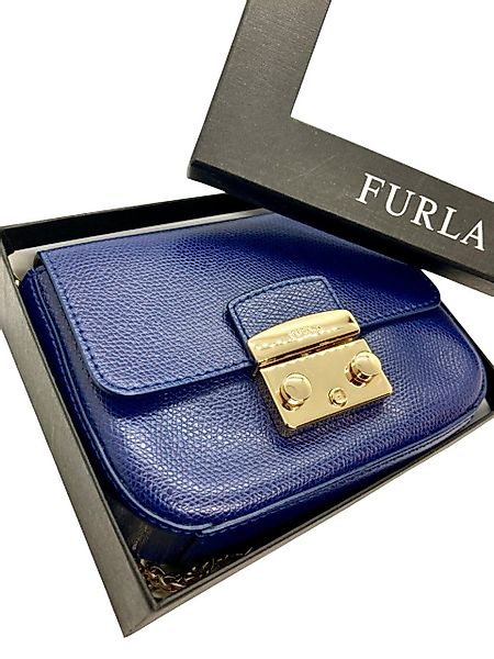 Furla Handtasche Furla Mini Metropolis Blau günstig online kaufen