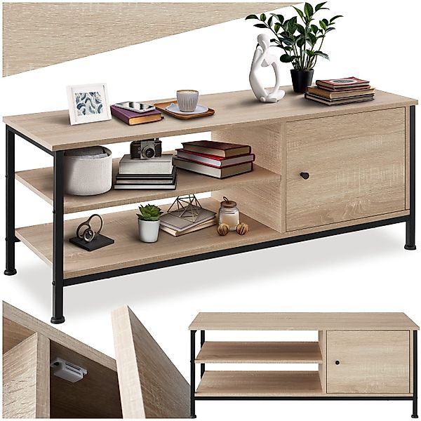 tectake Lowboard TV-Regal, Industrial Style günstig online kaufen