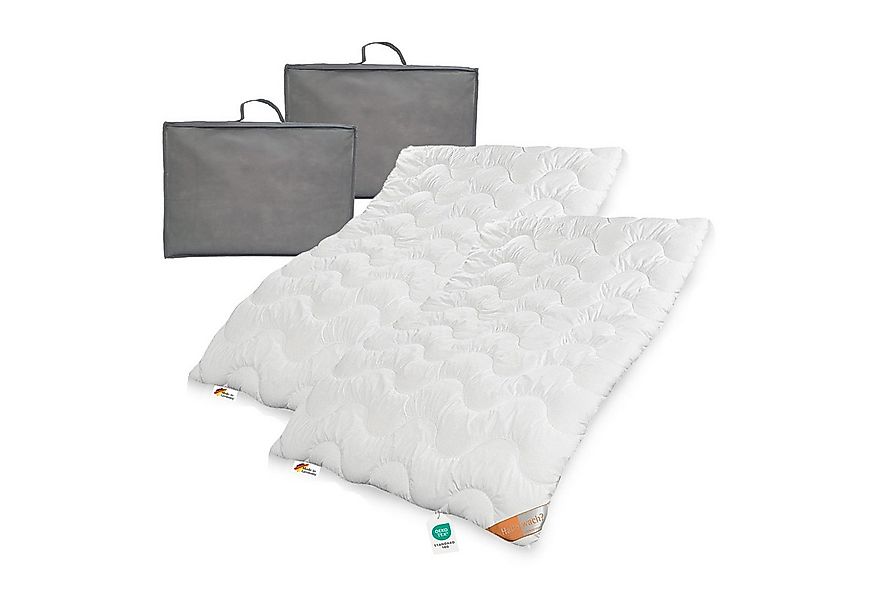 Garanta Microfaserbettdecke 2 Stk. extra warme Hallo Wach Klimafaser Winter günstig online kaufen