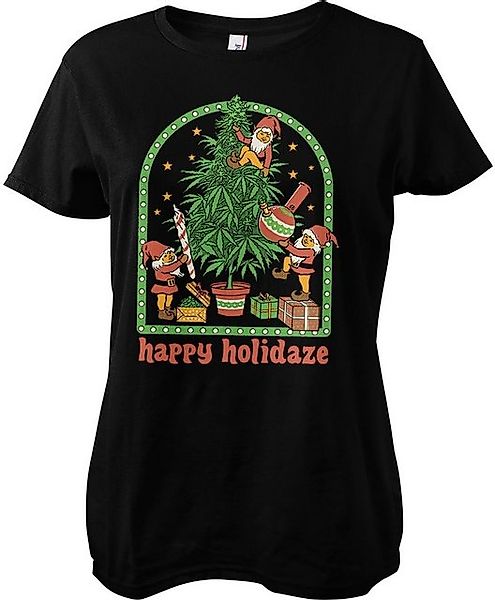 Steven Rhodes T-Shirt Happy Holidaze Girly Tee günstig online kaufen