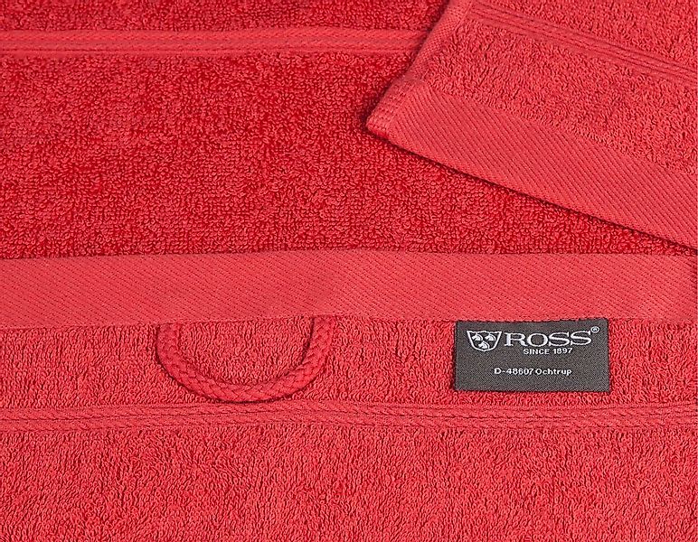 ROSS Gästehandtücher Rubin, Frottier (Packung, 6-St), günstig online kaufen