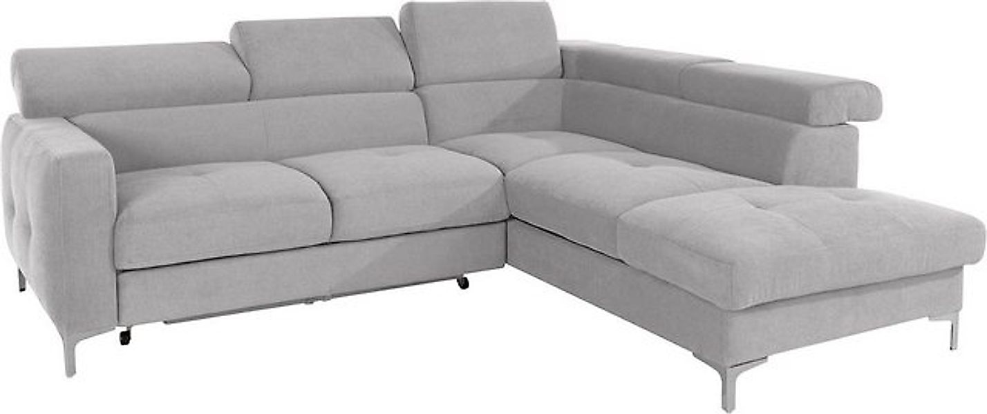 COTTA Polstergarnitur Sammy L-Form, (Set), Set bestehend aus: Ecksofa mit K günstig online kaufen