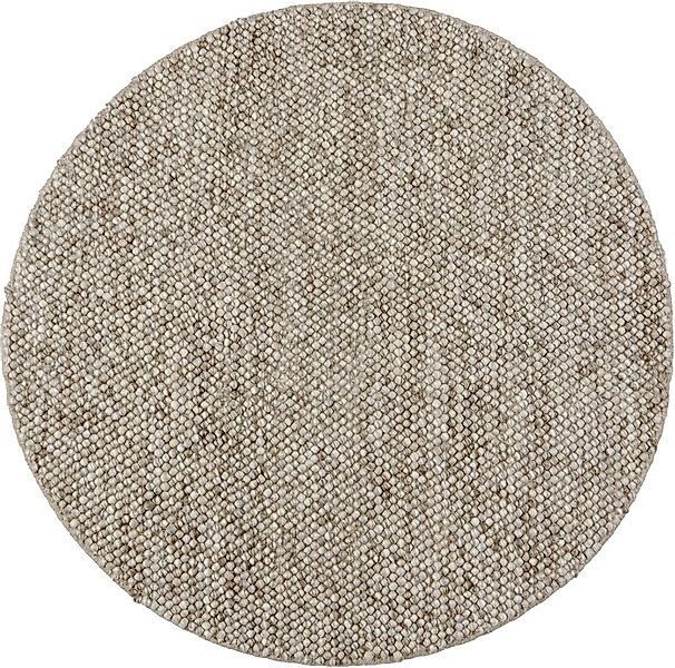 LeGer Home by Lena Gercke Teppich »Ainhoa, handgewebt, Wolle«, rund, 12 mm günstig online kaufen