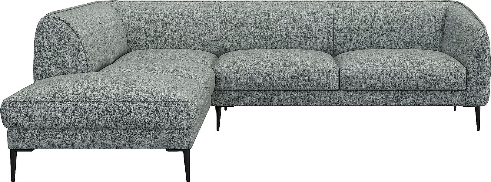 FLEXLUX Ecksofa »Belle Designsofa, L-Form, B/T 268/209 cm«, Skandinavisches günstig online kaufen