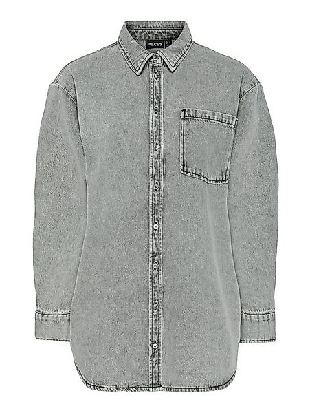 ONLY & SONS Jeansbluse - lässiges Jeanshemd - Overshirt - PCMAISIE LS DENIM günstig online kaufen