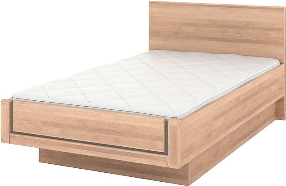 Musterring Holzbett »Sorrent, Bettgestell, Bettrahmen, teilmassiv Eiche«, ( günstig online kaufen